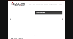 Desktop Screenshot of maconnerie-cartron.fr
